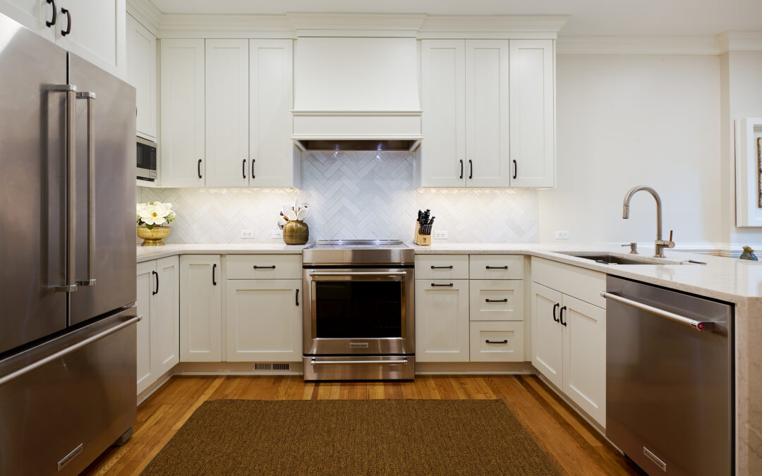 Colonial Townhome Remodel: Modernizing a Custom Kitchen & Coffee Bar